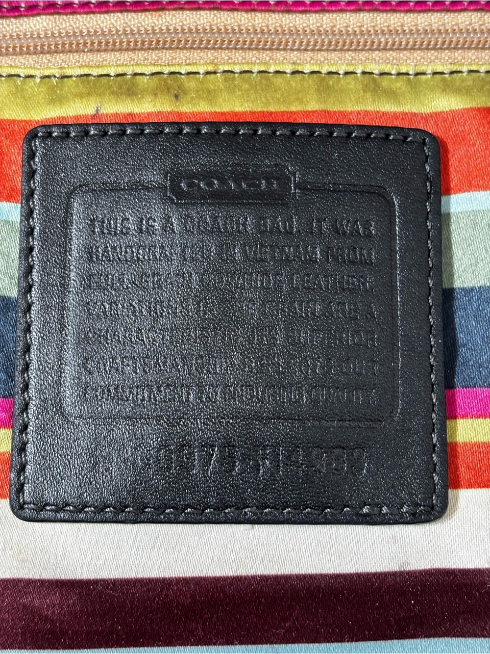 Coach Legacy Black Bleeker Tote and Legacy Wallet - Picture 11 of 14